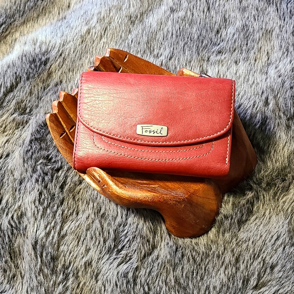 Vintage Fossil Clutch Wallet